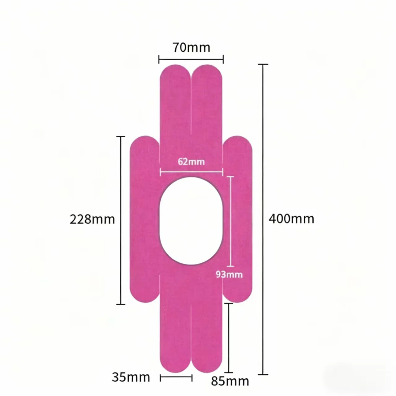 Shoulder Support Kinesiology Tape (Pre-Cut)